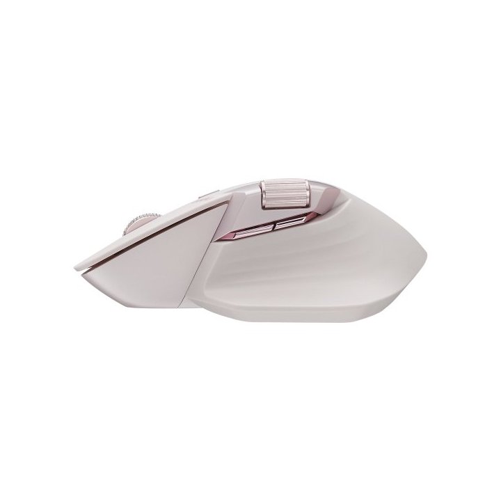 Mouse Rapoo Wireless Y Bluetooth Mt760l 2.4g Ghz Bt 4.0 10 Botones 4000 Ppp Carga Inalambricacolor Rosa Multimode