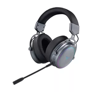 Headset Bluetooth Rapoo Vh800 Rgb Plegables 2.4ghz Bt5.2 Bateria 46h Negro 2