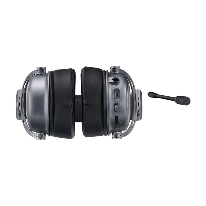 Headset Bluetooth Rapoo Vh800 Rgb  Plegables 2.4ghz Bt5.2 Bateria 46h Negro