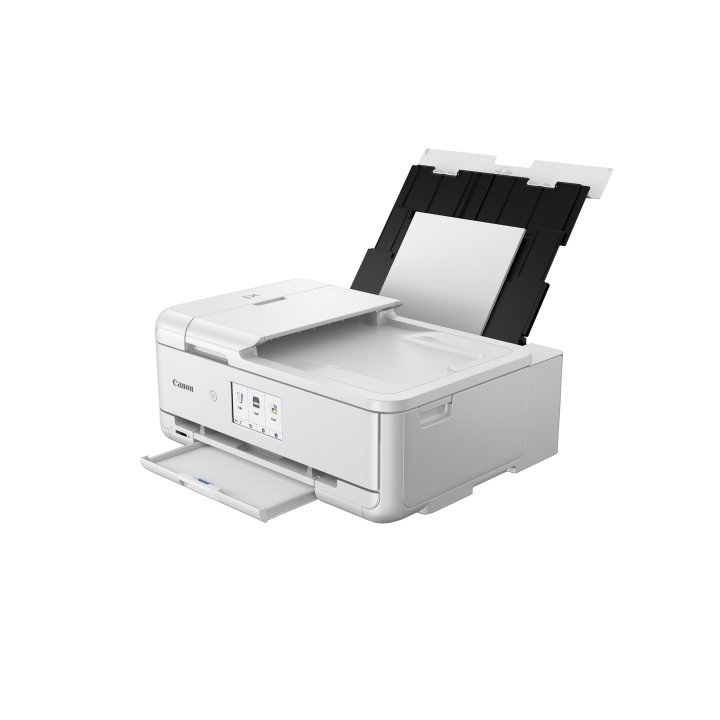 Multifuncion Inkjet Canon Pixma Ts9551ca 15ppm A3 Wifi Duplex Adf 20 B.100+100 Color Blanco.