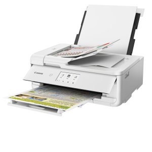 Multifuncion Inkjet Canon Pixma Ts9551ca 15ppm A3 Wifi Duplex Adf 20 B.100+100 Color Blanco. 2
