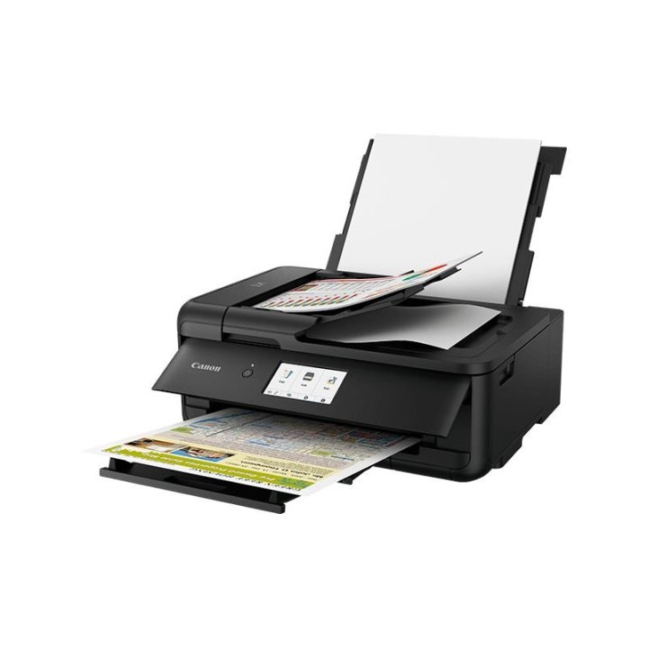 Multifuncion Inkjet Canon Pixma Ts9550a 15ppm A3 Wifi Duplex Adf 20 B.100+100 Color Negro.