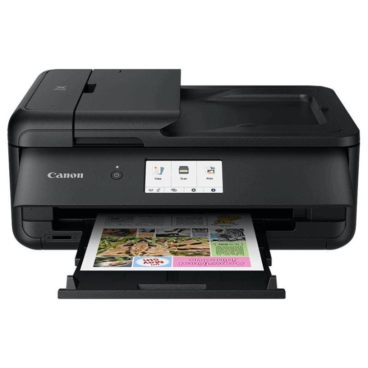 Multifuncion Inkjet Canon Pixma Ts9550a 15ppm A3 Wifi Duplex Adf 20 B.100+100 Color Negro.