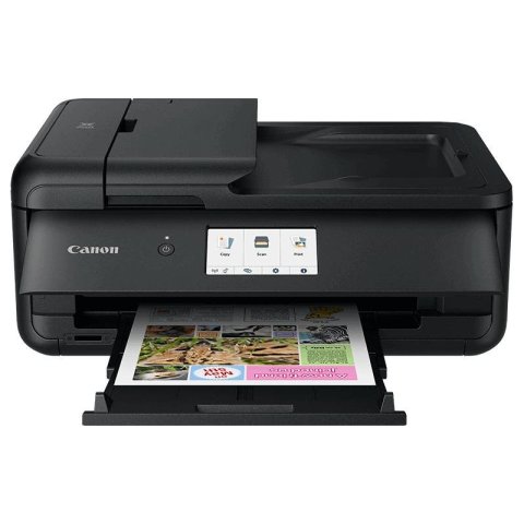 Multifuncion Inkjet Canon Pixma Ts9550a 15ppm A3 Wifi Duplex Adf 20 B.100+100 Color Negro.