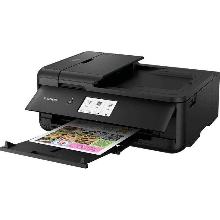 Multifuncion Inkjet Canon Pixma Ts9550a 15ppm A3 Wifi Duplex Adf 20 B.100+100 Color Negro.