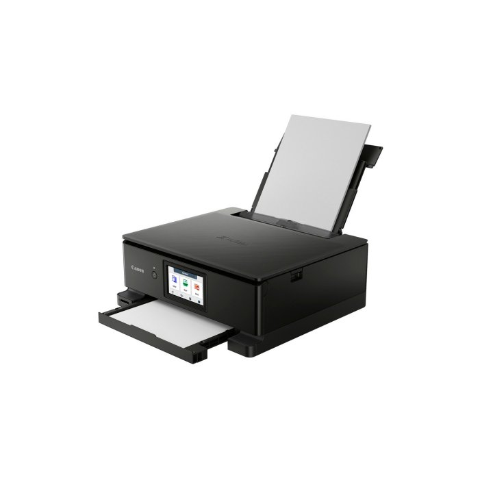 Multifuncion Inkjet Canon Pixma Ts8750 15ppm Wifi Duplex B.100+100 Cd dvd Color Negro.