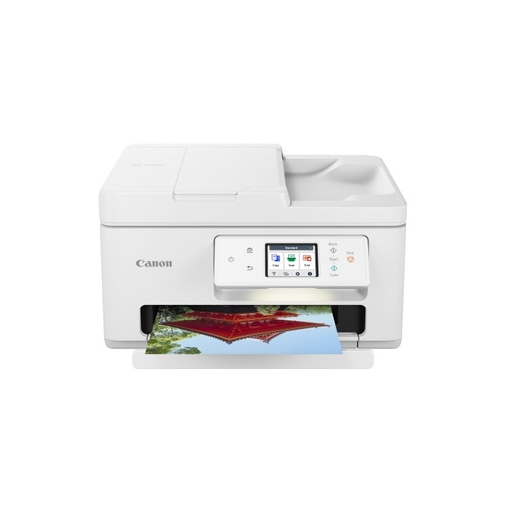 Multifuncion Inkjet Canon Pixma Ts7750i 15ppm Wifi Duplex Adf 35 B.100+100 Color Blanco.