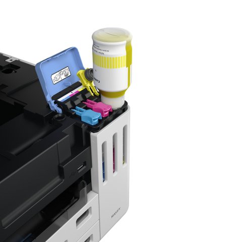 Multifuncion Inkjet Canon Maxify Gx7150 24ppm Wifi Duplex Adf 50 B.600 Color Blanco.