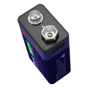 Pilas 9v Recargable Trust 25745 9v Blister 1 Unidad Usb-c (ecotasas Incluidas) 2