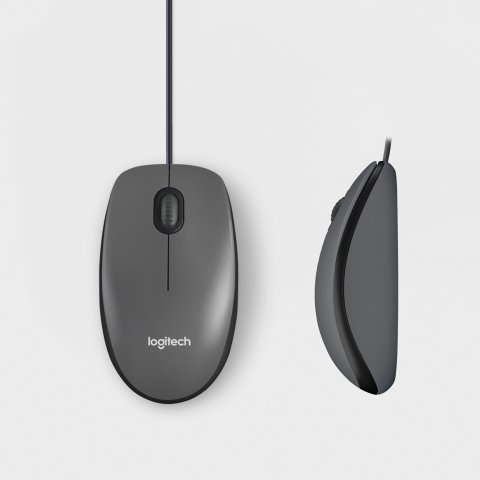 Mouse Logitech M100 Negro Usb P n 910-006652