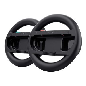 Volante Trust Gxt 1257 Para Joy-con Nintendo Switch 2 Diseño Ergonomico Pack 2 Negro
