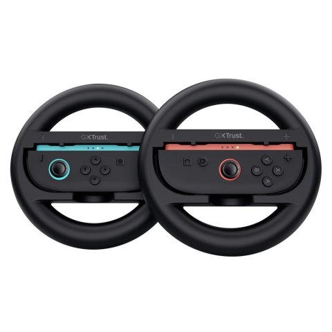 Volante Trust Gxt 1257 Para Joy-con Nintendo Switch 2 Diseño Ergonomico Pack 2 Negro