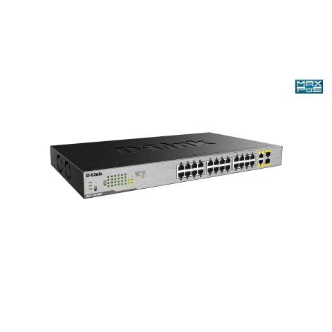 (km0) Switch No Gestionable D-link Dgs-1026mp 24p Giga Poe (370w) + 2p Giga Combo Cash30