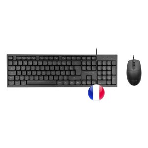 (km0) Teclado Y Mouse Tacens Anima Acp02fr Teclado Usb Y Mouse Usb 1600dpi Color Negro Frances Cash30