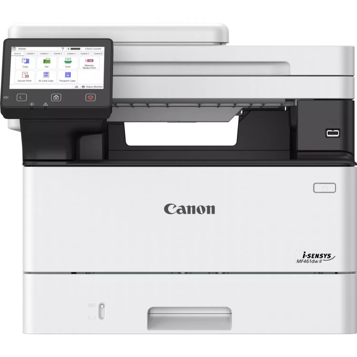 Multifuncion Laser Monocromo Canon Mf461dw Ii 36ppm Adf 50h Dual Duplex Wifi B.250 Blanco negro