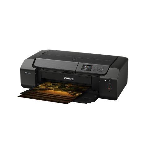 Impresora Fotografica A3+ Canon Pixma Pro-200 14.5ppm 8 Tintas Wifi Ethernet B.100 Color Negro