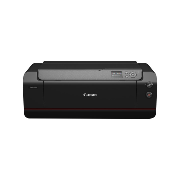 Impresora Inkjet Fotografica A2 Canon Imageprograf Pro-1100 14.5ppm 12 Tintas Wifi Ethernet B.100 Color Negro