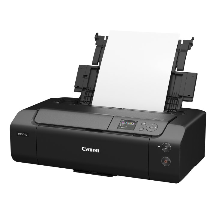 Impresora Inkjet Fotografica A3+ Canon Imageprograf Pro-310 14.5ppm 10 Tintas Wifi Ethernet B.100 Color Negro