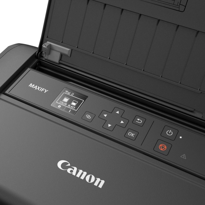Impresora Portatil Inkjet Canon Maxify Bx110 9ppm Wifi Bateria B.50 Color Negro