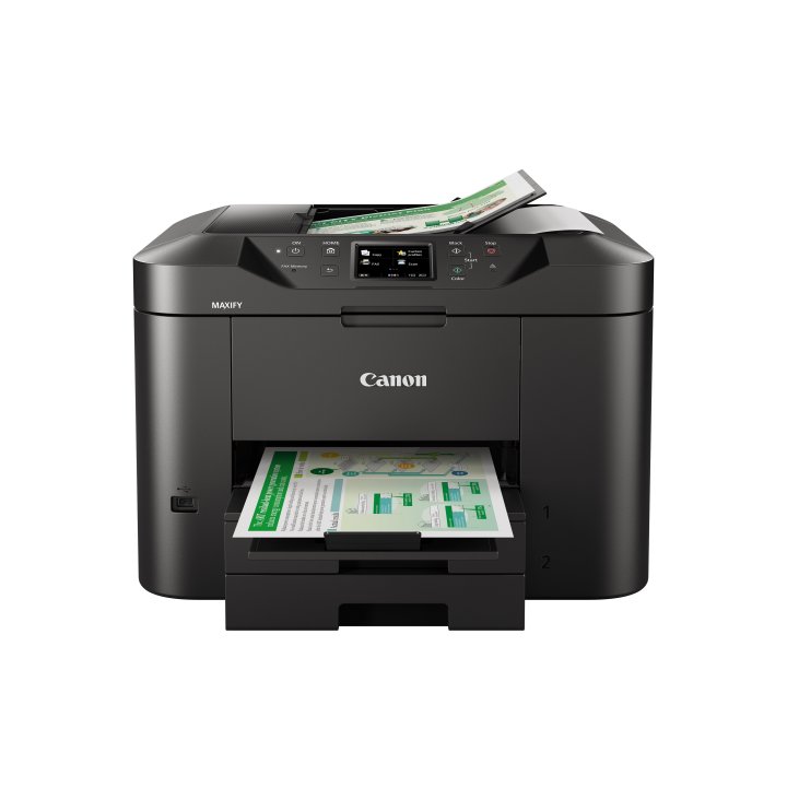 Multifuncion Inkjet Canon Maxify Mb2750 24ppm Wifi Duplex Adf 50 B.500 Color Negro
