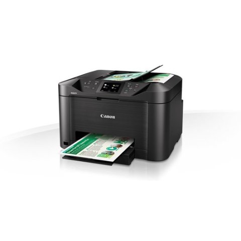 Multifuncion Inkjet Canon Maxify Mb5150 24ppm Wifi Ethernet Duplex Adf 50 B.250 Fax Negro