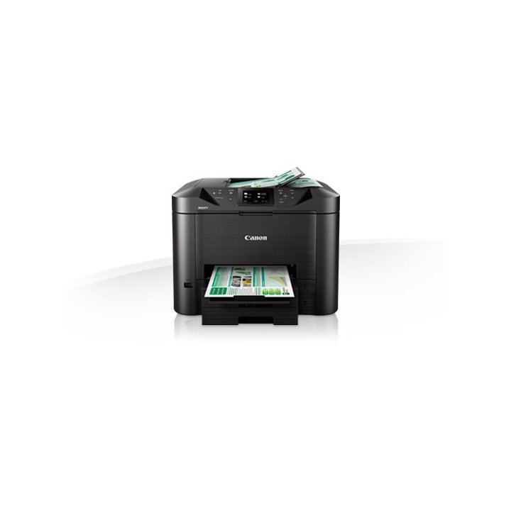 Multifuncion Inkjet Canon Maxify Mb5450 24ppm Wifi Ethernet Duplex Adf 50 B.500 Fax Negro