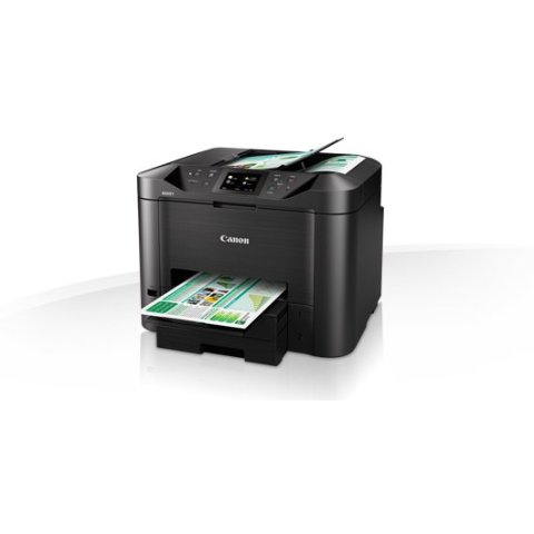 Multifuncion Inkjet Canon Maxify Mb5450 24ppm Wifi Ethernet Duplex Adf 50 B.500 Fax Negro