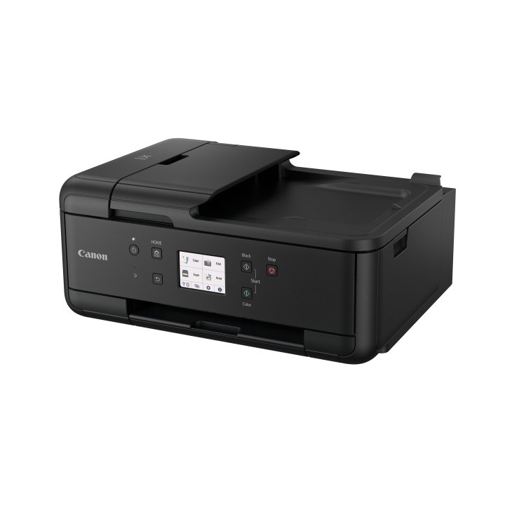 Multifuncion Inkjet Canon Pixma Tr7650 15ppm Wifi Duplex Adf 20 Fax B.200 Color Negro
