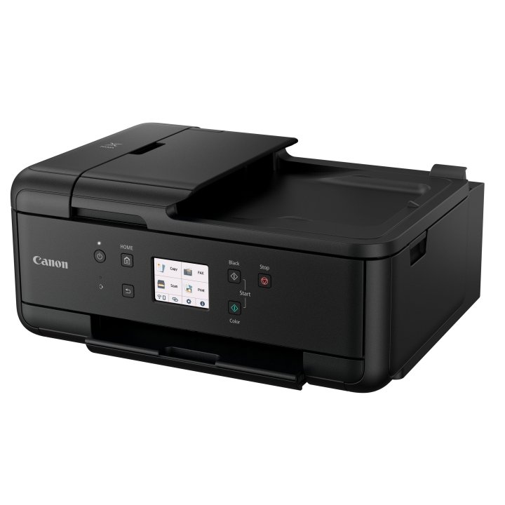 Multifuncion Inkjet Canon Pixma Tr7650 15ppm Wifi Duplex Adf 20 Fax B.200 Color Negro