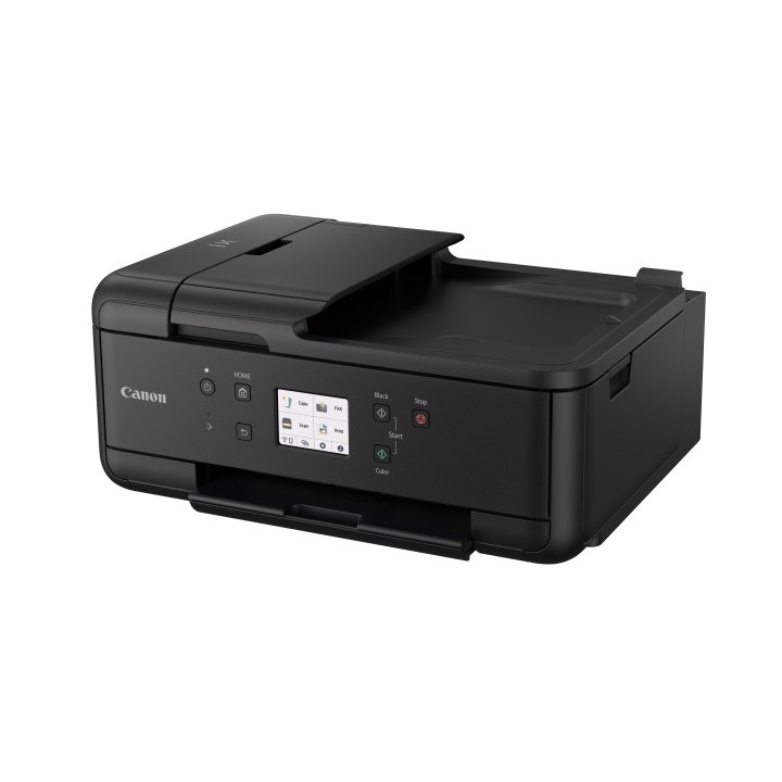 Multifuncion Inkjet Canon Pixma Tr7650 15ppm Wifi Duplex Adf 20 Fax B.200 Color Negro
