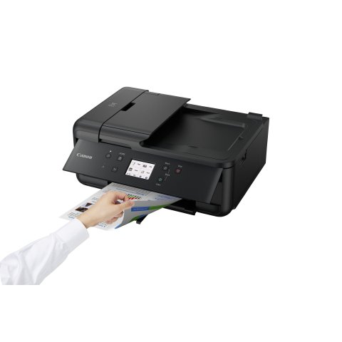 Multifuncion Inkjet Canon Pixma Tr7650 15ppm Wifi Duplex Adf 20 Fax B.200 Color Negro