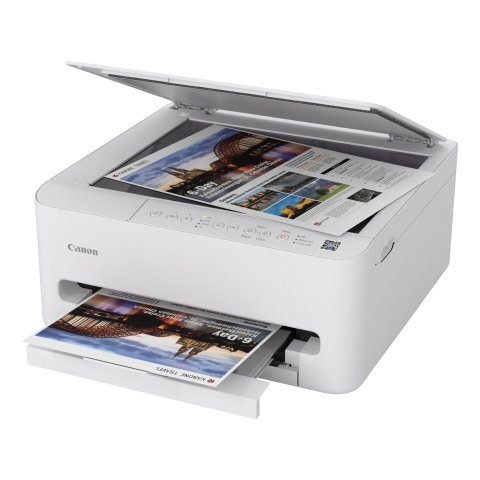 Multifuncion Inkjet Canon Pixma Ts4150i 14ppm Wifi Duplex B.100 Color Blanco