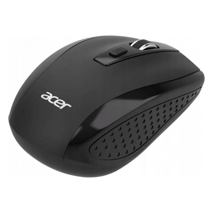 Mouse Acer Wireless Mx202 2.4g Ghz Usb 6 Botones 1000 Ppp Color Negro