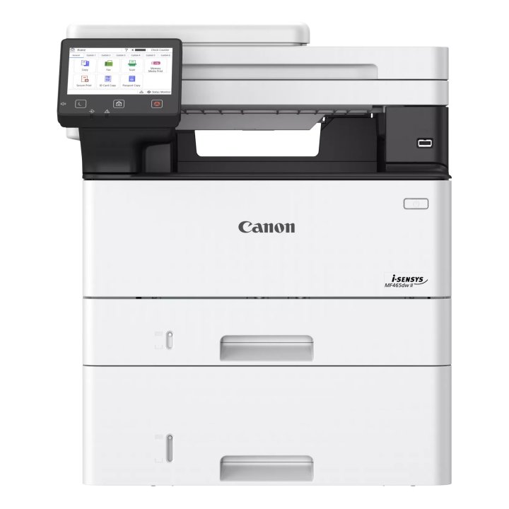 Multifuncion Laser Monocromo Canon Mf465dw Ii 40ppm Adf 50h Dual Duplex Wifi B.250 Blanco negro