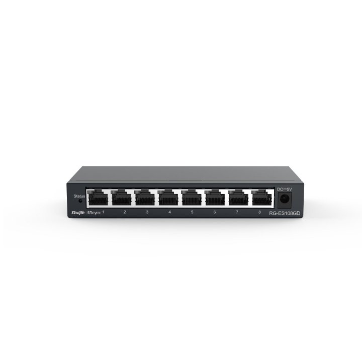 Switch No Gestionable Ruijie Rg-es108gd 8xrj45 10 100 1000mbps Sobremesa Carcasa Metalica