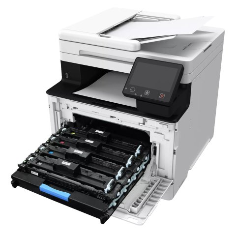 Multifuncion Laser Color Canon Mf754cdw Ii 33ppm Adf 50h Dual Duplex Wifi B.250 Blanco negro