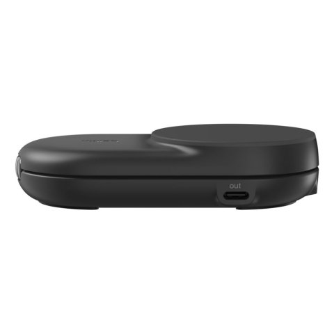 Cargador Inalambrico Belkin Wiz039kqbk 25w 2en1 Magnetico Plegable Para Iphone Y Airpods Negro