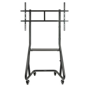 Soporte De Suelo Con Ruedas Tooq Fs20200m-b 1 Pantalla 60"-100" Vesa 200x200-1000x600 Bandeja Negro 2