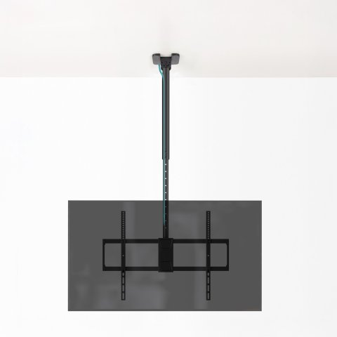 Soporte De Techo Tooq Lpce11100tsli-b 1 Pantalla 50"-100" Vesa 800x600 Hasta 80kg Giro 180º Negro