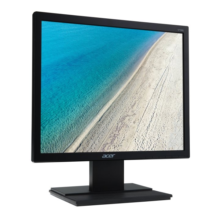 (km0) Monitor 19" Hdmi Vga Acer V196lbbi Ips 1280x1024 75hz 5ms 250cd Vesa 100x100 Color Negro Cash30