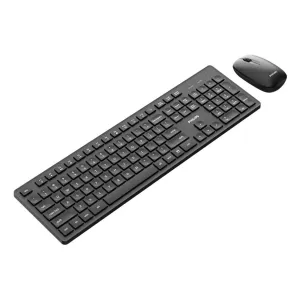 Mouse Y Teclado Philips Wireless Spt6318b 2.4ghz 1600 Dpi Silencioso Atajos Multimedia Negro 2