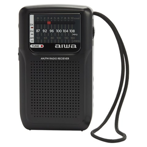 Radio Analogica Portatil Aiwa Rs-33 Am fm Altavoz Integrado Jack 3.5mm Negro Vintage