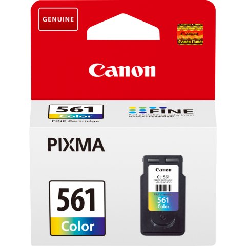 Cartucho Canon Cl561 Tricolor C m y Pixma Ts5350, Ts5351, Ts5352 Original 180 Pag